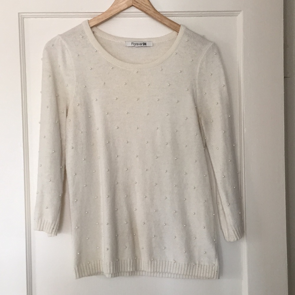 Forever 21 Pearl Sweater
